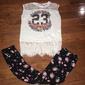 Beautiful girl’s XL outfit